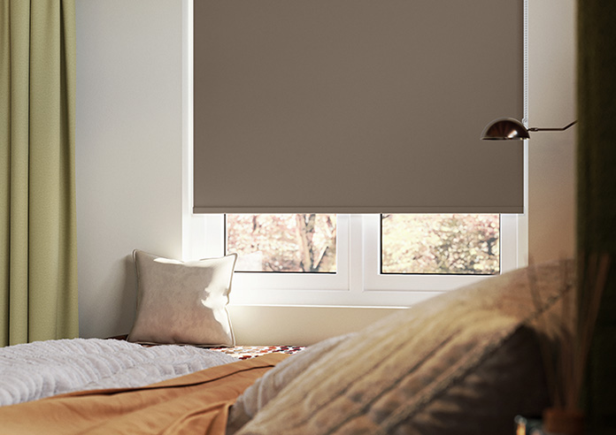 Trinity (Blackout), Truffle - Roller Blind - Image 5